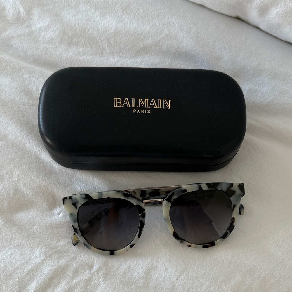 Balmain Tortoiseshell Sunglasses